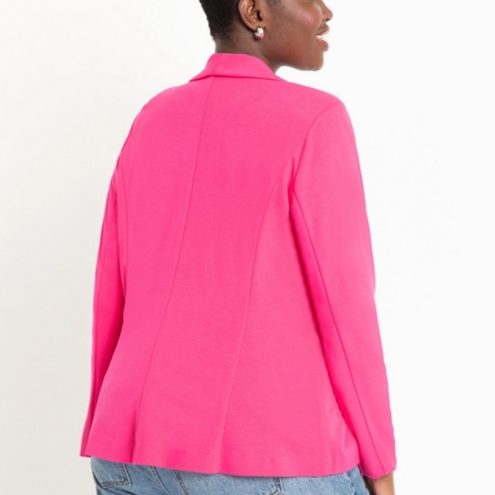 ELOQUI Pink Ali blazer Magenta Plus Size 20 NWT - Picture 5 of 8